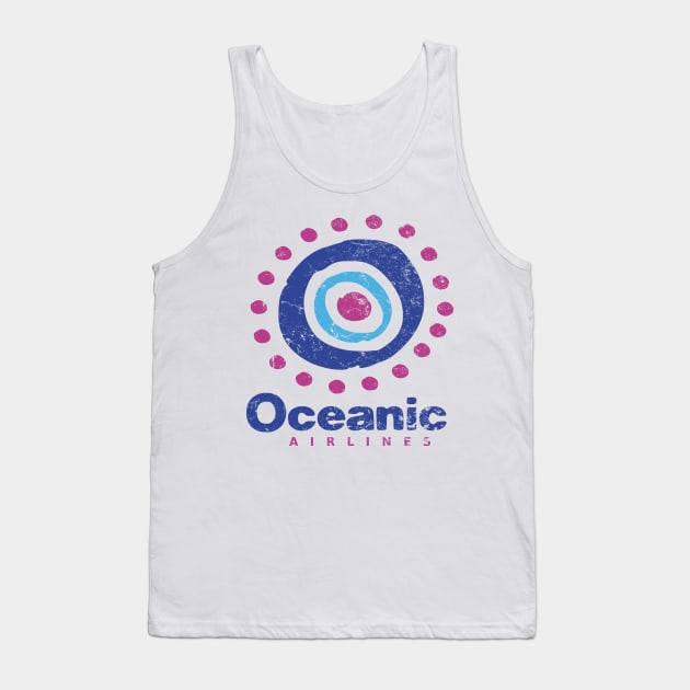 Oceanic Airlines Tank Top by MindsparkCreative